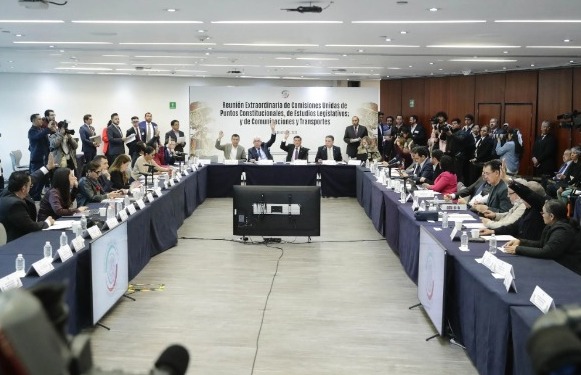 Avanza en comisiones del Senado reforma sobre vías ferroviarias