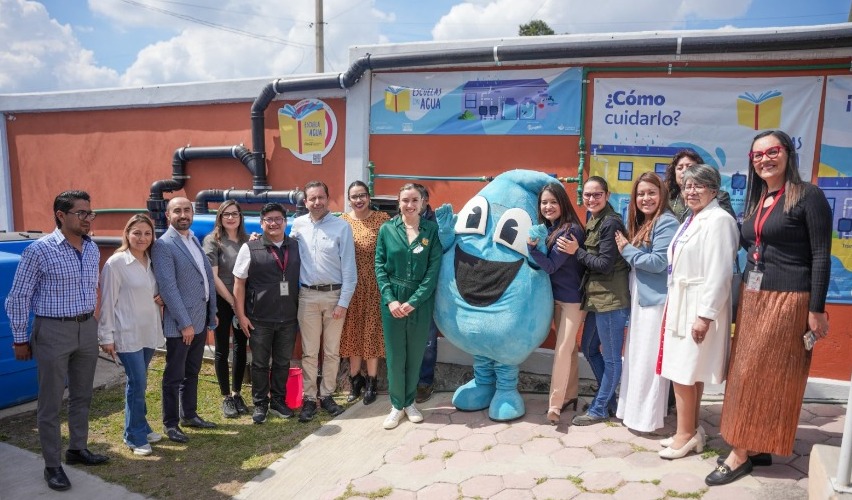 Inauguran “Escuelas con Agua” en Apizaco