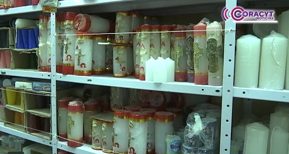 Disminuyó consumo de ceras para altares de “Día de Muertos” 