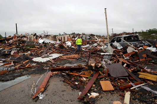 Tornados azotan Oklahoma; cuatro muertos