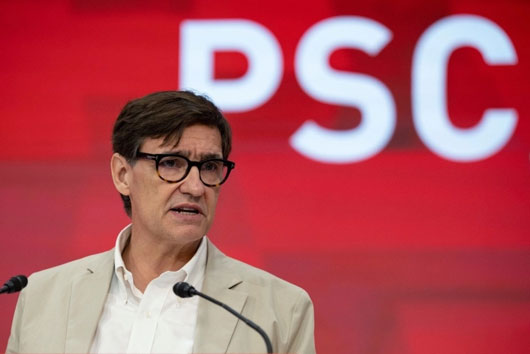 Presidente del Parlamento catalán fija día para la investidura de Salvador Illa