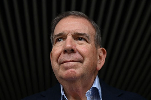 Opositor venezolano, Edmundo González, llega a Argentina para reunirse con Milei