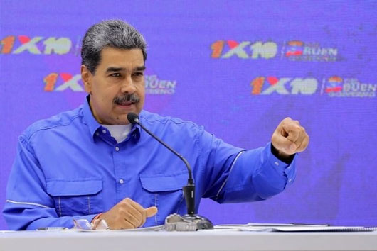 Maduro acusa a Milei de 
