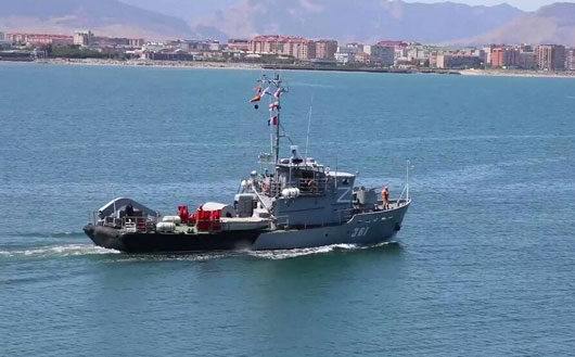 Rusia comienza maniobras navales con 300 barcos