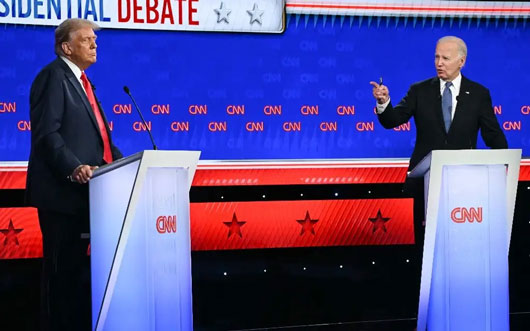 Disputa en migración y economía marca primer debate entre Biden y Trump