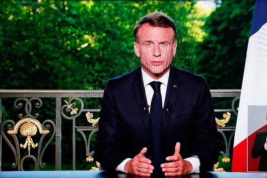 Macron adelanta elecciones en Francia tras victoria de ultraderecha