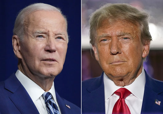 Festejan Biden y Trump sus triunfos en el 'supermartes'