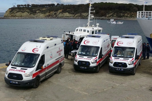Mueren 22 migrantes tras naufragio en Turquía