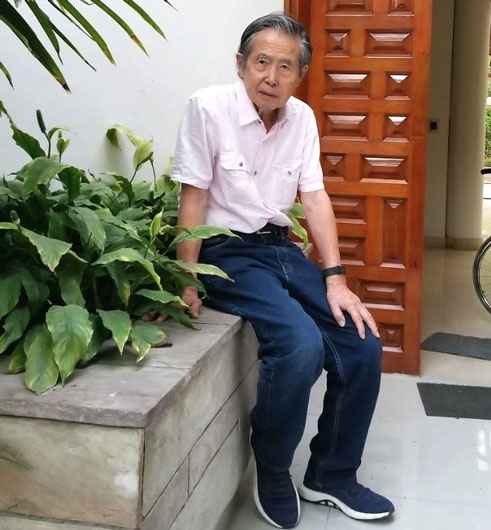 Alberto Fujimori revela que tiene un nuevo tumor maligno en la lengua