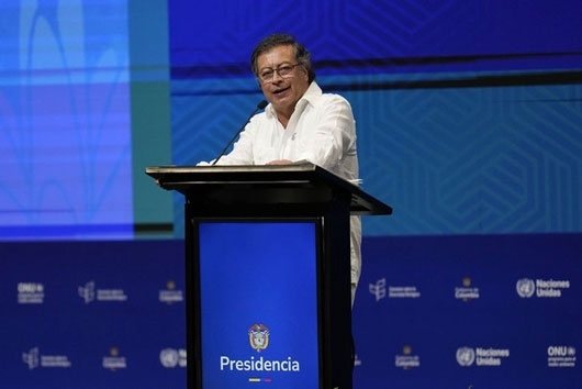 Arremete Petro contra potencias emisoras de CO2 en cumbre de la biodiversidad