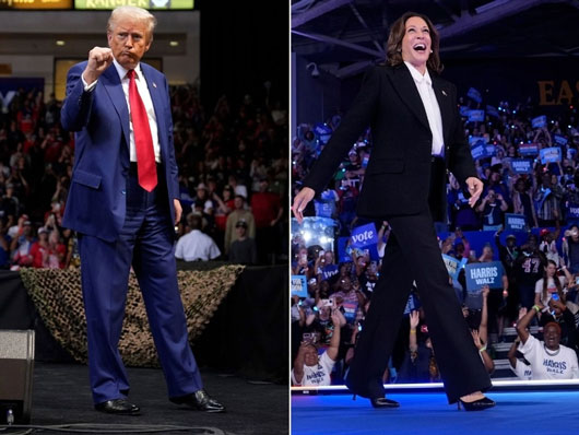 Se centran campañas de Trump y Harris en captar voto latino