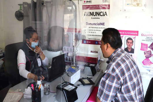 Sin incidentes, INE Tlaxcala cerró plazo de trámites de credencialización de la campaña anual intensa