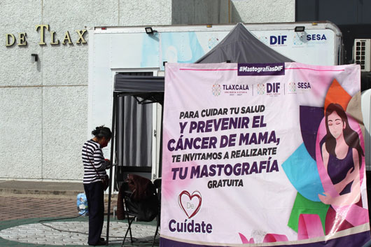 Realizará sector salud Jornada de Mastografías gratuitas en Apizaco