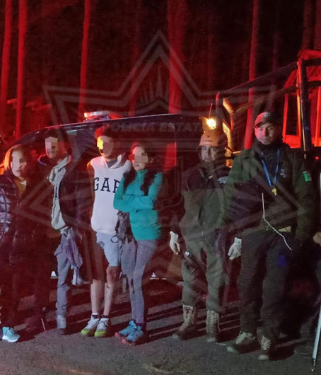 Localiza policía de montaña a dos personas extraviadas en la Malinche
