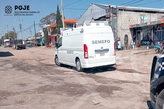 Inicia PGJE carpeta de investigación por hechos suscitados en Calpulalpan