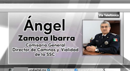 En entrevista para “Coracyt Noticias” el Comisario General, Ángel Zamora