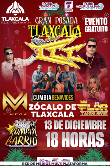 Asiste a la cuarta Gran Posada de Radio Tlaxcala y Tlaxcala Televisión