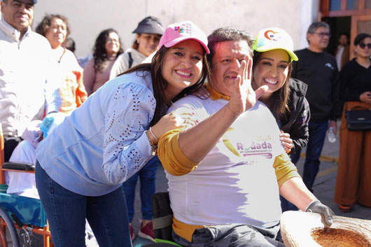 Realizan rodada por la discapacidad en Tlaxcala 