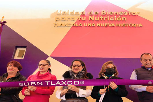 Inauguró Gobernadora Unidad de Bienestar Para Tu Nutrición en el municipio de Tlaxco
