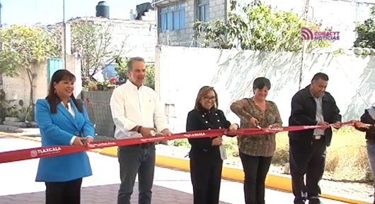 Con obra pública, beneficia gobernadora Lorena Cuéllar a habitantes de Ocotlán  