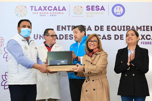 Entregó Gobernadora de la salud equipamiento a unidades médicas y administrativas de primer y segundo nivel