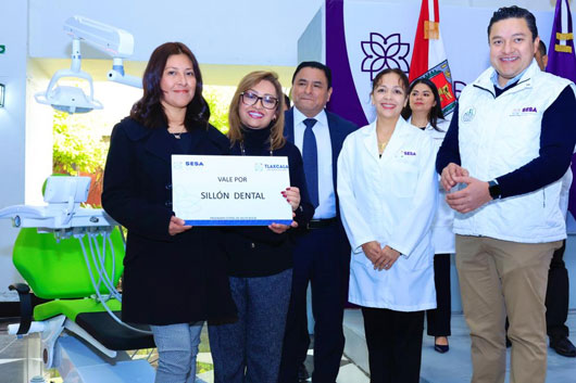 Reconoció Gobernadora labor de odontólogos con entrega de equipamiento
