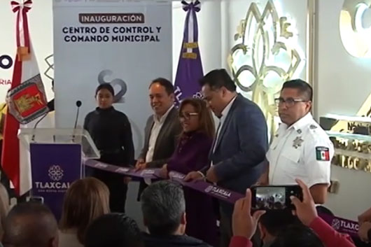 Inauguró Gobernadora Lorena Cuéllar Centro De Control y Comando de Natívitas