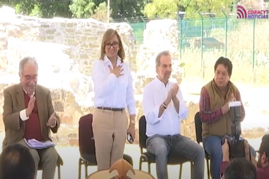 Entregan rehabilitación del Ex Convento de Santa María de las Nieves de Totolac 