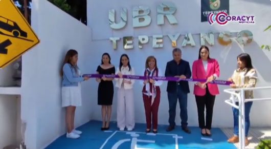 Inauguró gobernadora Lorena Cuéllar Cisneros UBR en Tepeyanco 