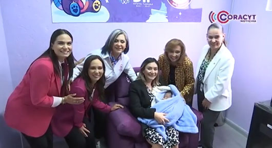 Inauguró gobernadora Lorena Cuéllar sala de lactancia en CEDH 