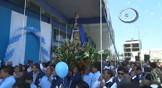 Sigue la salida de la Virgen de Ocotlán por Televisión de Tlaxcala 