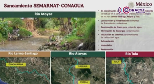 Plan Nacional Hídrico incluye restauración y saneamiento del Río Atoyac