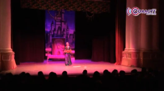 Se presentó la obra “Shrek, el musical” en el Teatro Xicohténcatl