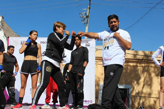 Invita Gobierno del Estado a participar en clase nacional “Boxeando por la Paz”