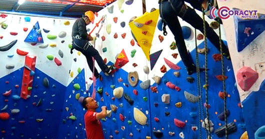 Realizaron “Curso de Escalada en Roca”