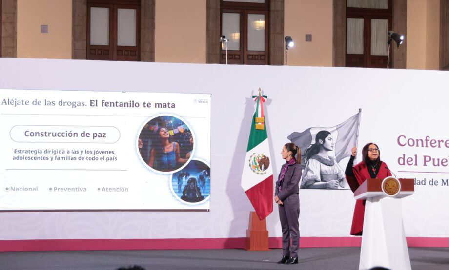 Presentan la Campaña Nacional para prevenir la Adicción a las Drogas
