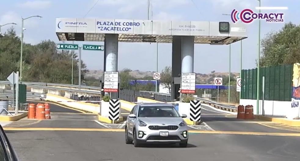 Aumentó la tarifa de peaje de la autopista Tlaxcala-Puebla 