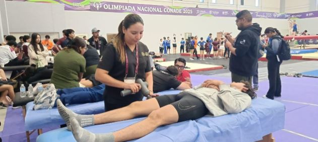 CRI ha brindado más de 3 mil servicios de rehabilitación a atletas de la Olimpiada Nacional Conade 2025