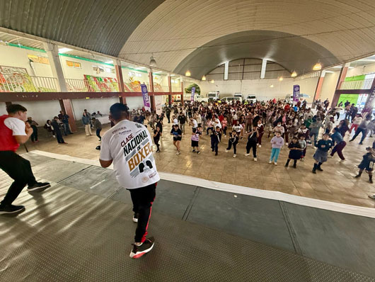Más de 300 personas participan en el segundo ensayo rumbo a la clase nacional “Boxeando por la Paz”