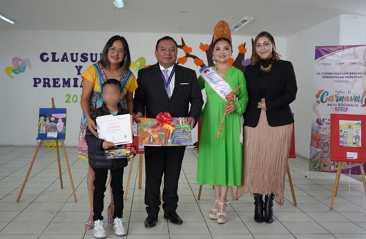 Premian a ganadores del 14° concurso estatal de dibujo infantil “Así Vivo el Carnaval 2025”