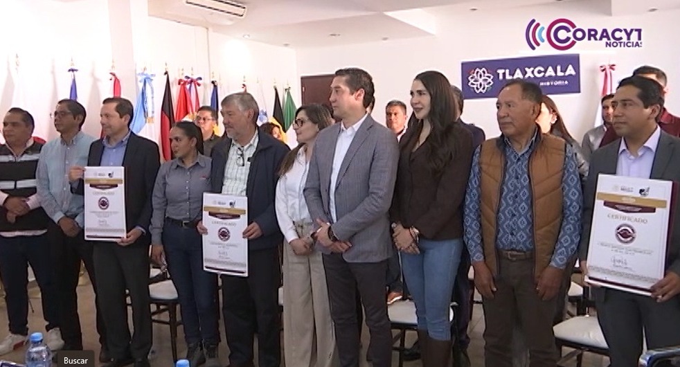 Empresas asentadas en Tlaxcala recibieron certificados de “Industria Limpia”