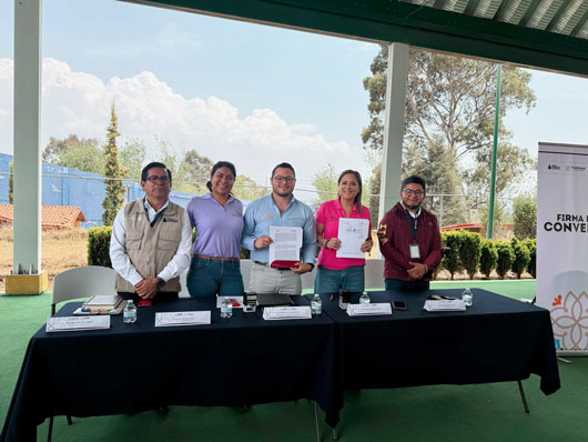 ITEA y beneficencia pública firman convenio para abatir rezago educativo