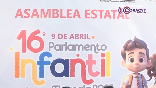Integrantes del 16° Parlamento Infantil participaron en una Asamblea Estatal 