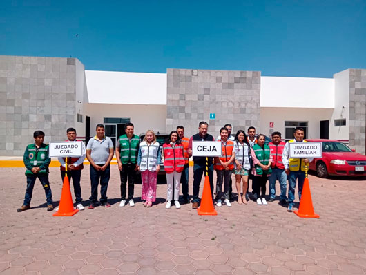 Participará Poder Judicial en el Primer Simulacro Nacional 2025