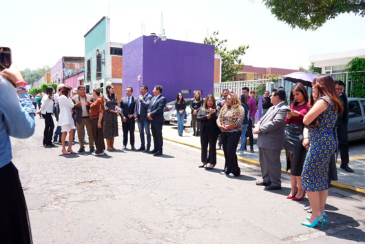 Participan legisladores y personal del Congreso de Tlaxcala en el Primer Simulacro Nacional 2025