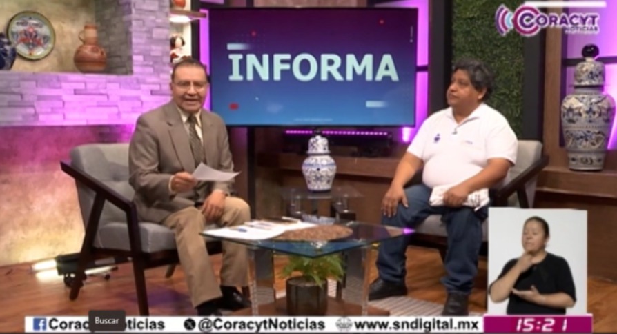 Entrevista con el voluntario de un subsidio de “Apoyo a la formación”, Edgar Flores Anguiano
