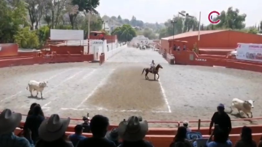 Destreza y pasión en el “Campeonato Estatal Charro Tlaxcala 2025”