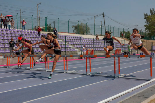 En el tercer día de macro regional de atletismo, finaliza la participación del primer bloque