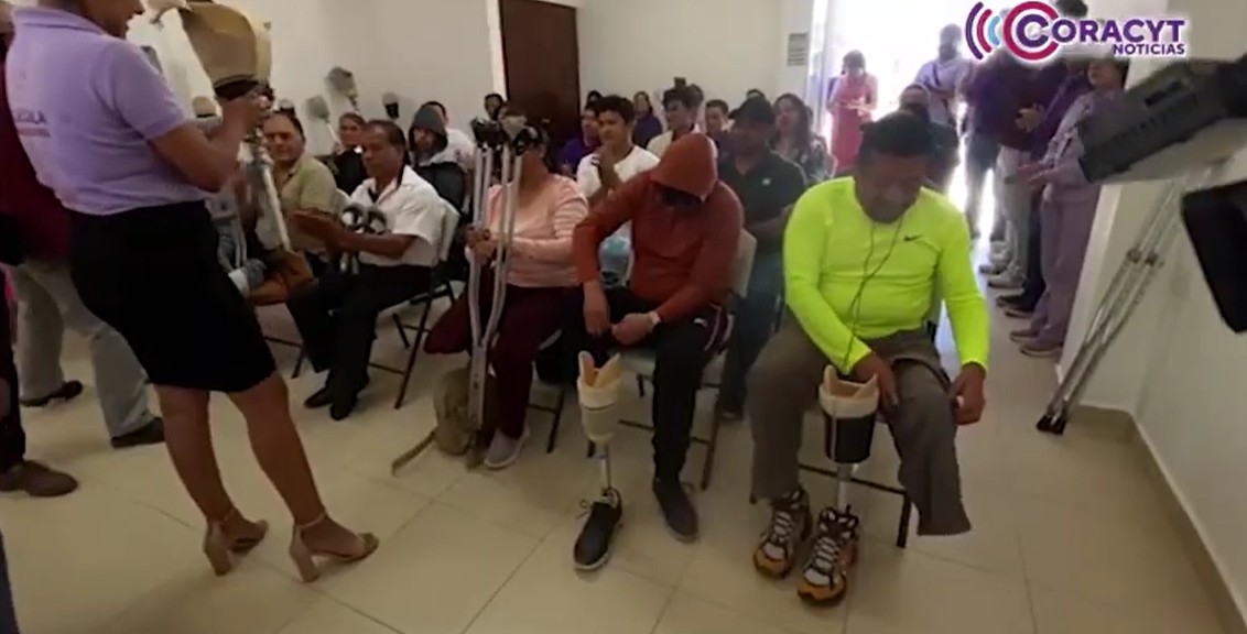 Recibieron personas con discapacidad ayudas funcionales