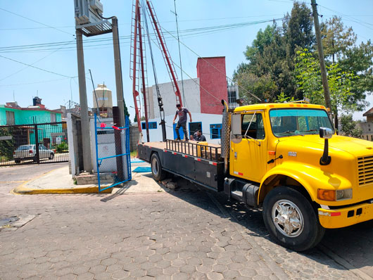 Realiza CAPAM rehabilitación y mantenimiento de bomba de abastecimiento en San Gabriel Cuauhtla